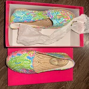 Lilly Pulitzer Espadrille Flats - 9W